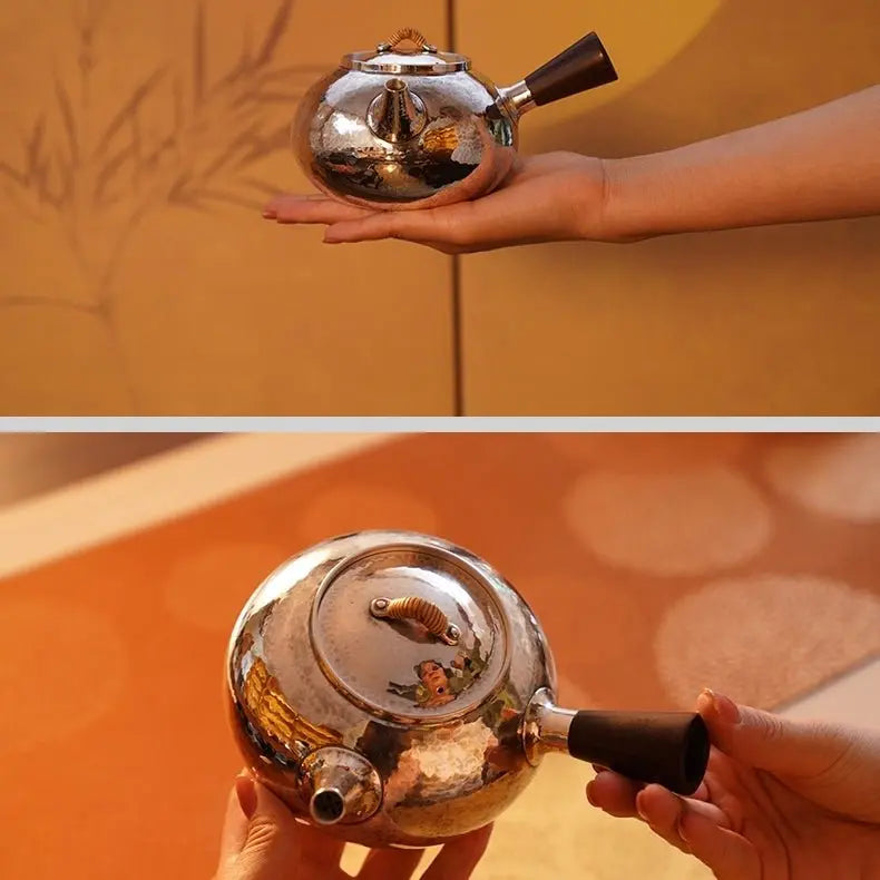 Yun Qi 500cc - Handmade silver pot zycschina