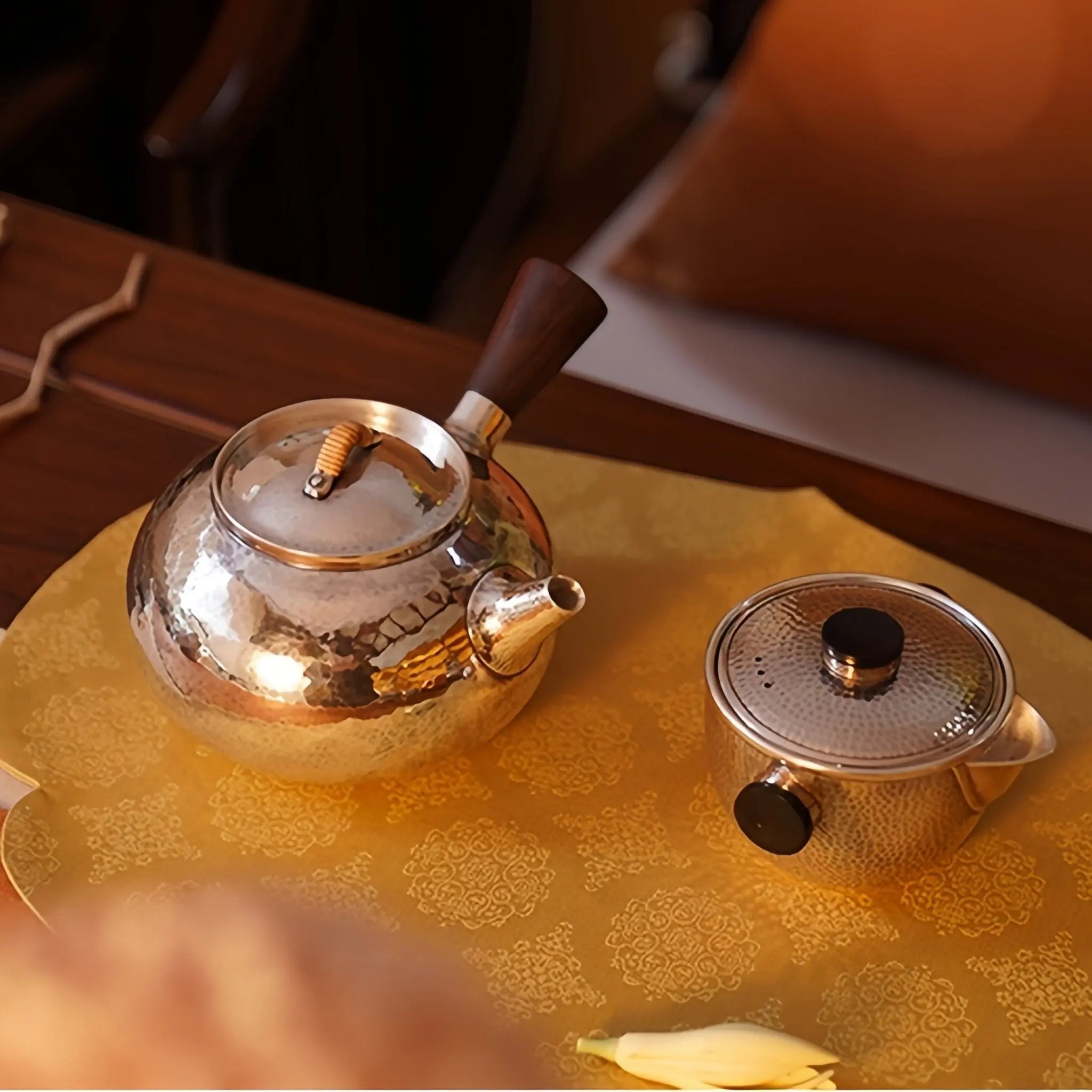 Yun Qi 500cc - Handmade silver pot zycschina