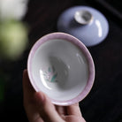 Yun Shan Lan Bi Tao 120cc - Jing De Zhen Porcelain Gaiwan zycschina