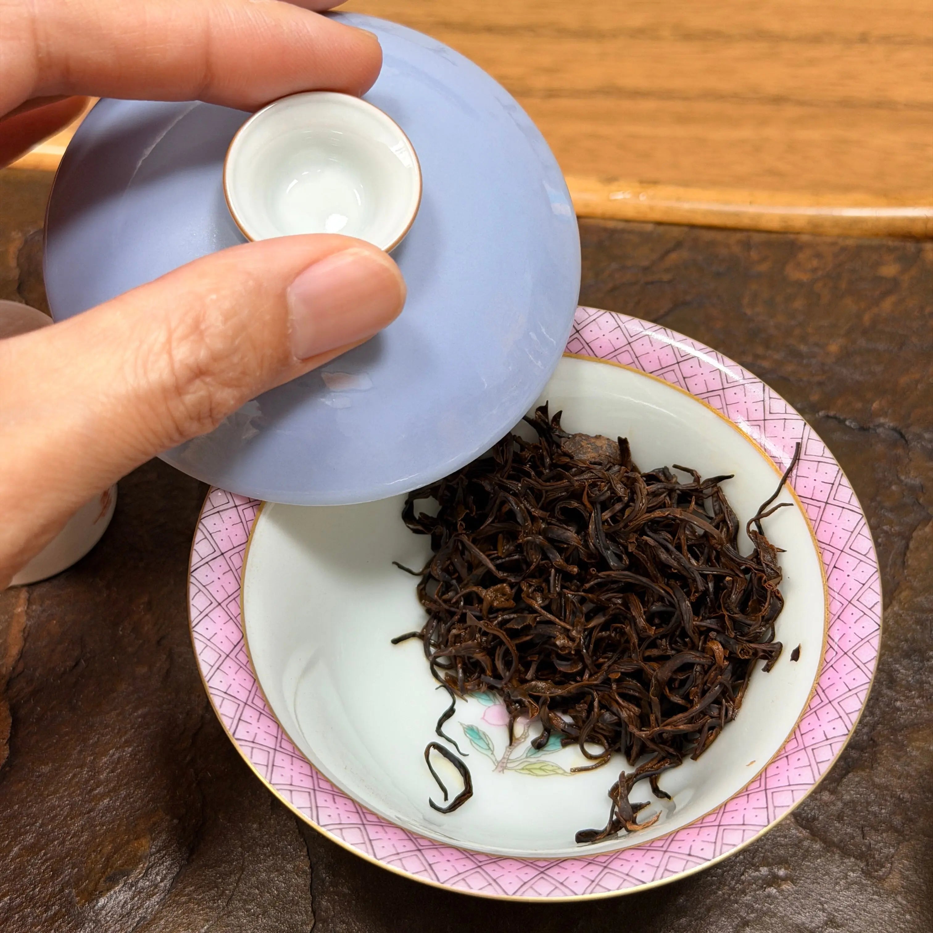 Yun Shan Lan Bi Tao 120cc - Jing De Zhen Porcelain Gaiwan zycschina