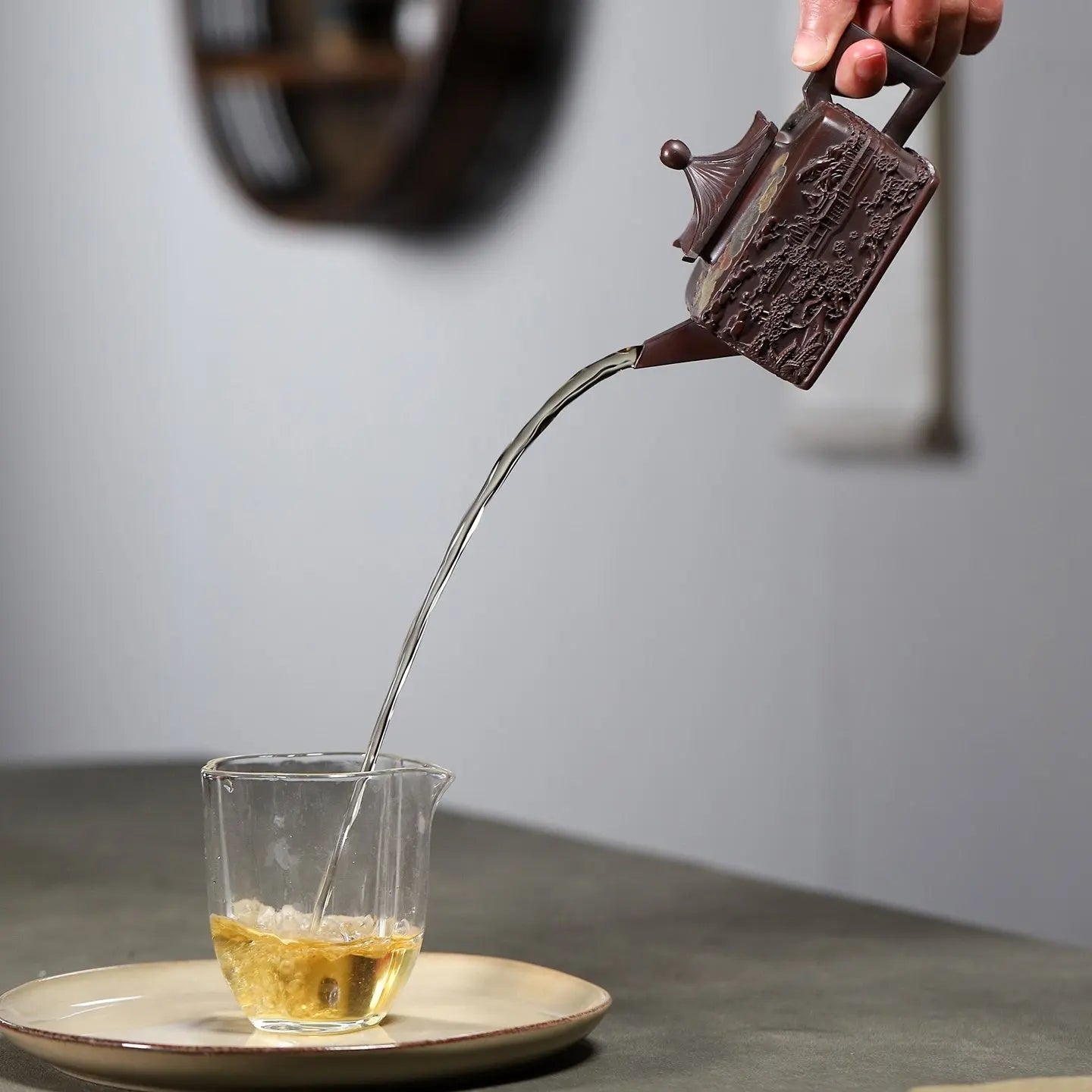 Yun Ting Jiang Shan 240cc - Yixing Handmade Teapot 江苏宜兴