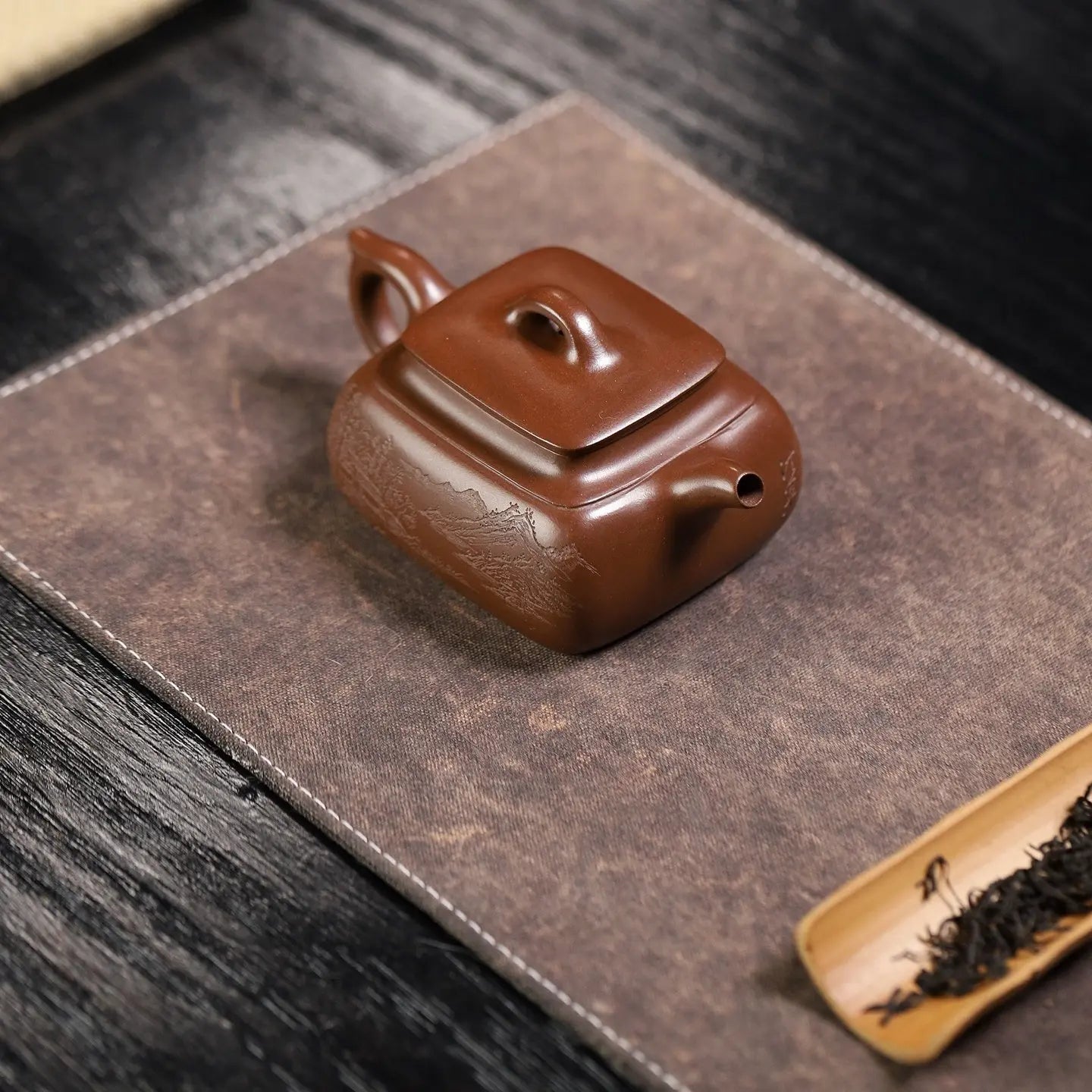 Yun Yi Si Fang 200cc - Yixing Handmade Teapot 江苏宜兴