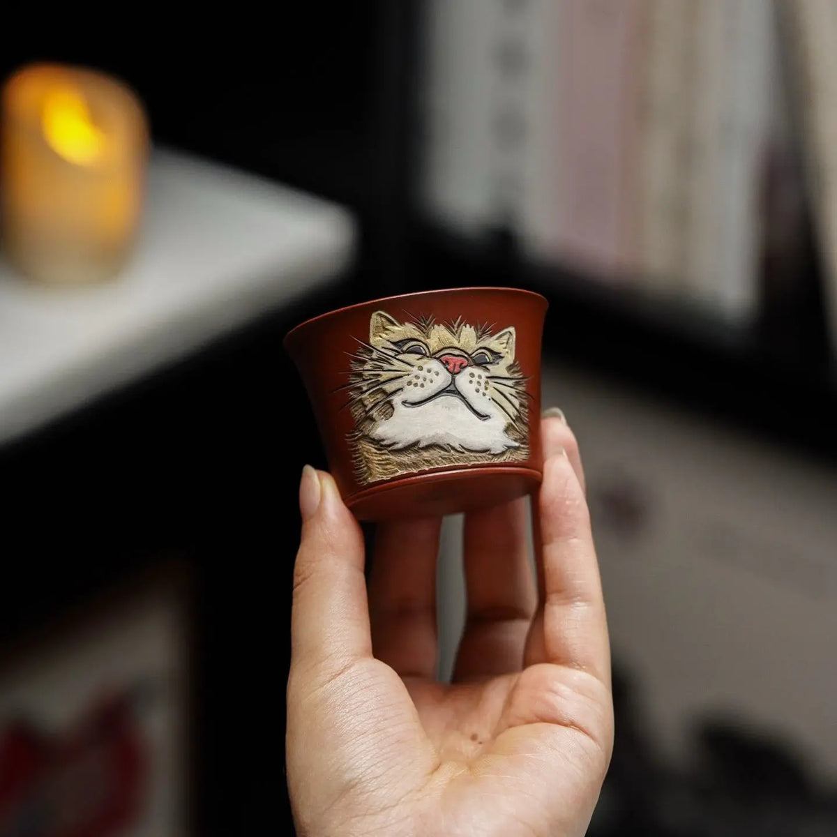 Zhao Cai Bei - Yixing Handmade Teacup 江苏宜兴