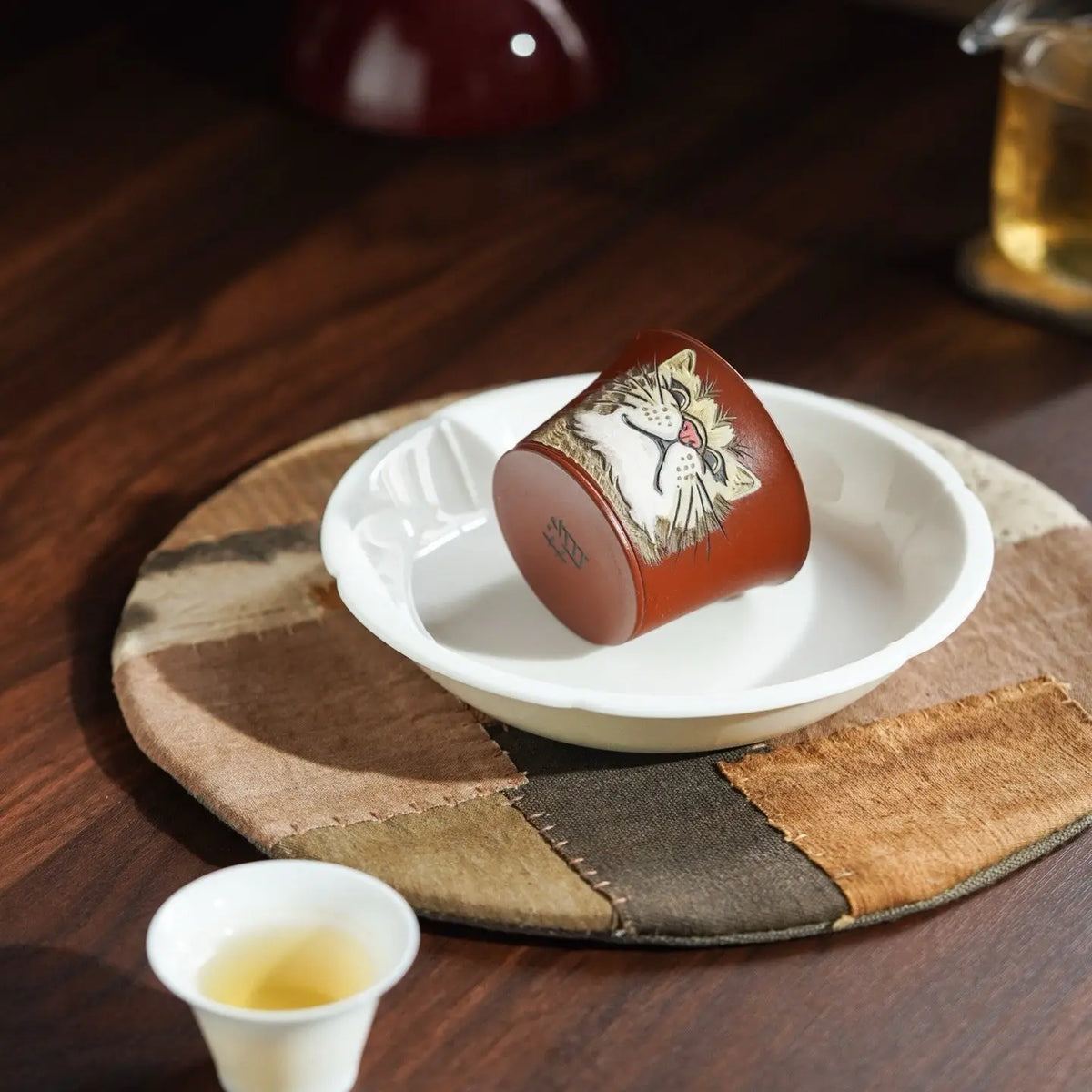 Zhao Cai Bei - Yixing Handmade Teacup 江苏宜兴