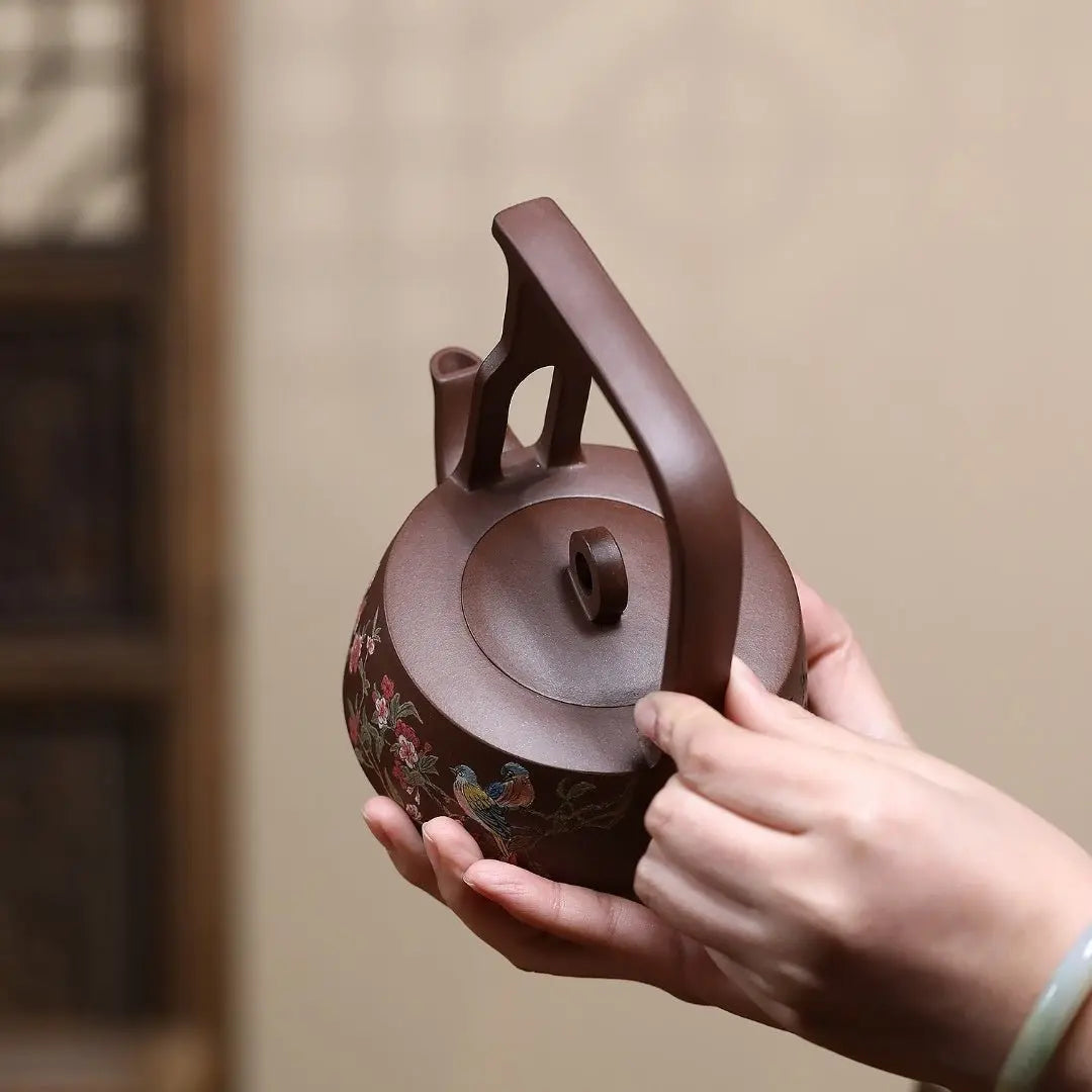 Zhe Gu Ti Liang 330cc - Yixing Handmade Teapot 江苏宜兴
