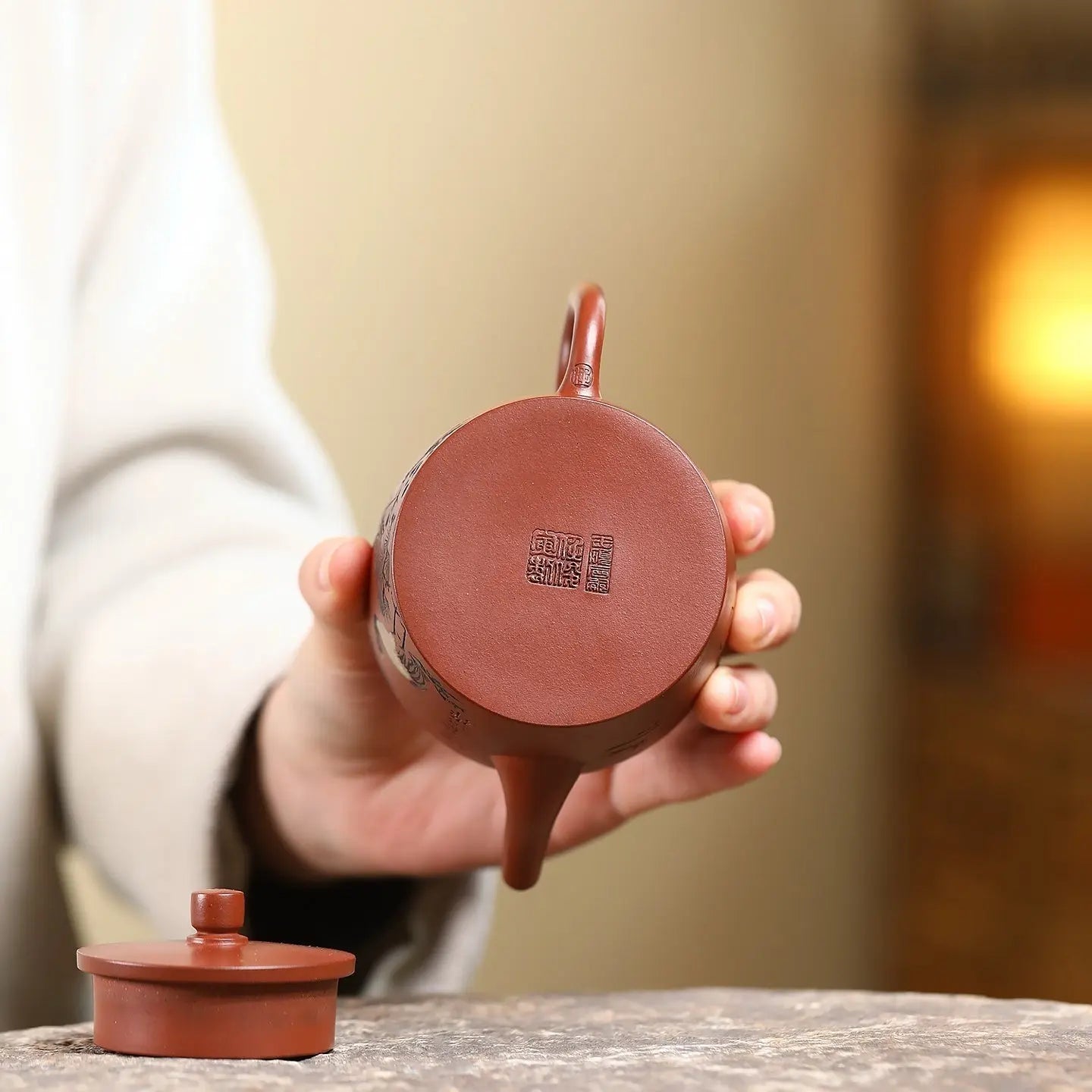 Zhe Jian Gong Deng 220cc - Yixing Handmade Teapot 江苏宜兴