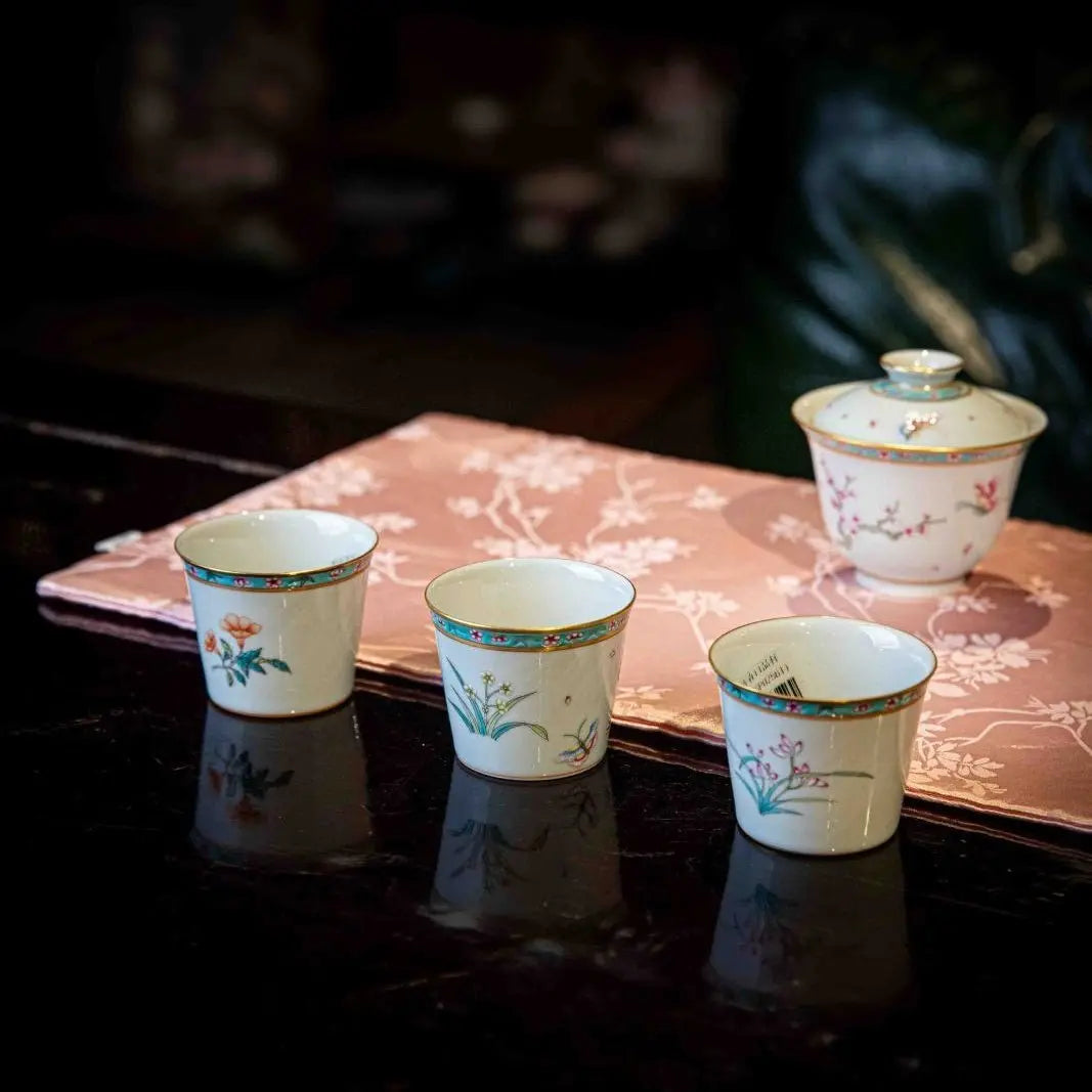 Zhe Zhi Hua 85cc - Jing De Zhen Porcelain Gaiwan zycschina