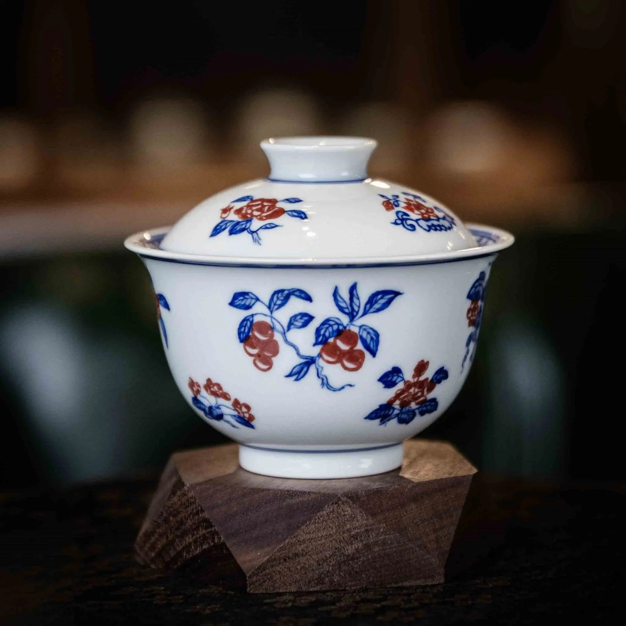Zhe Zhi Hua Guo 110cc - Jing De Zhen Porcelain Gaiwan zycschina