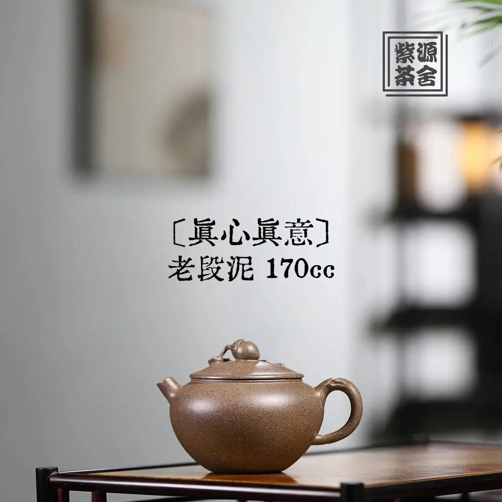 Zhen Xin Zhen Yi 170cc - Yixing Handmade Teapot 江苏宜兴