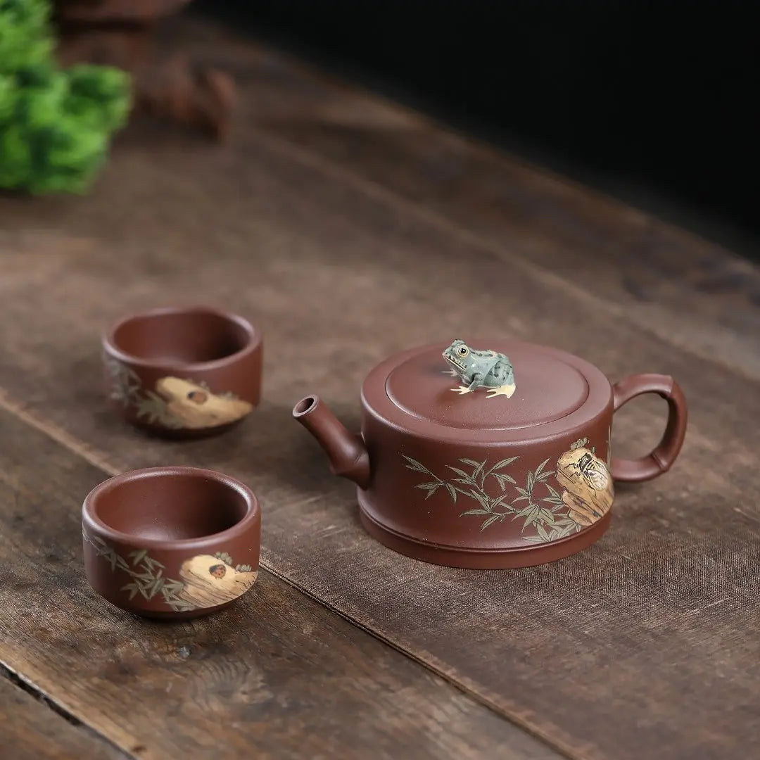 Zhi Zu Set - Yixing Handmade Teapot 江苏宜兴
