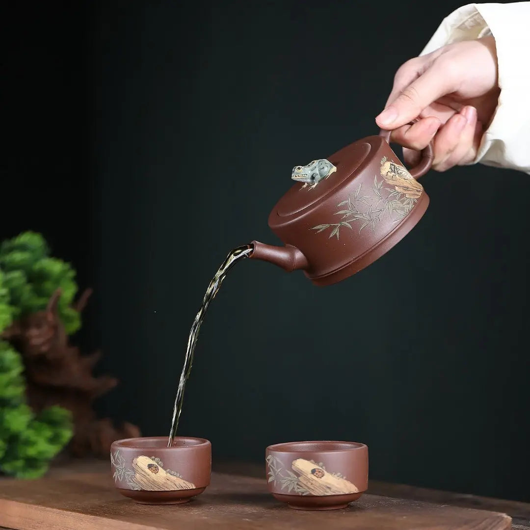 Zhi Zu Set - Yixing Handmade Teapot 江苏宜兴