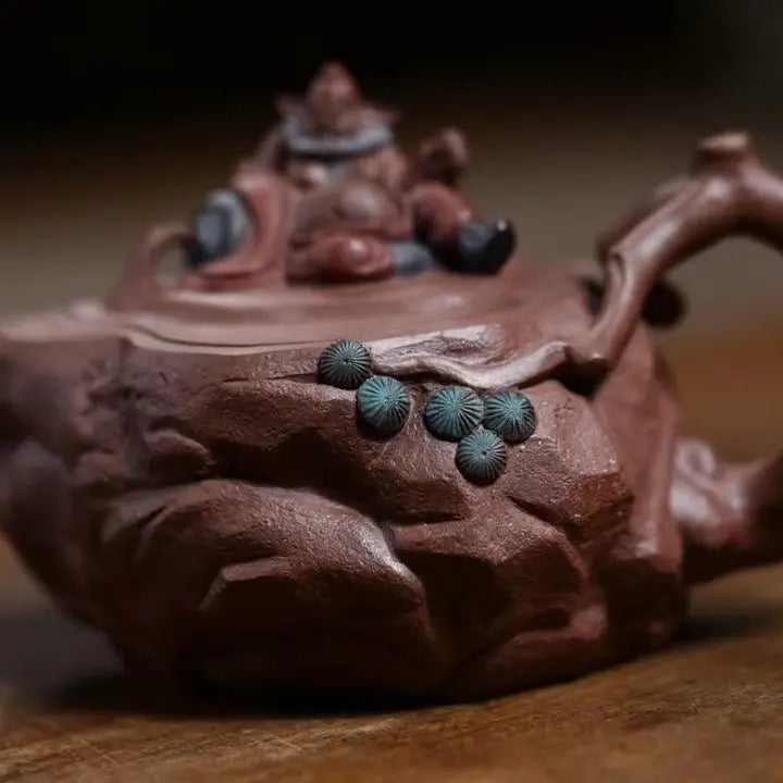 Zhong Kui 200cc - Yixing Handmade Teapot 江苏宜兴