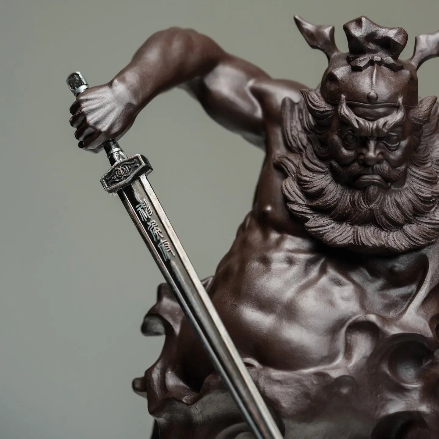 Zhong Kui - Zisha Sculpture 江苏宜兴