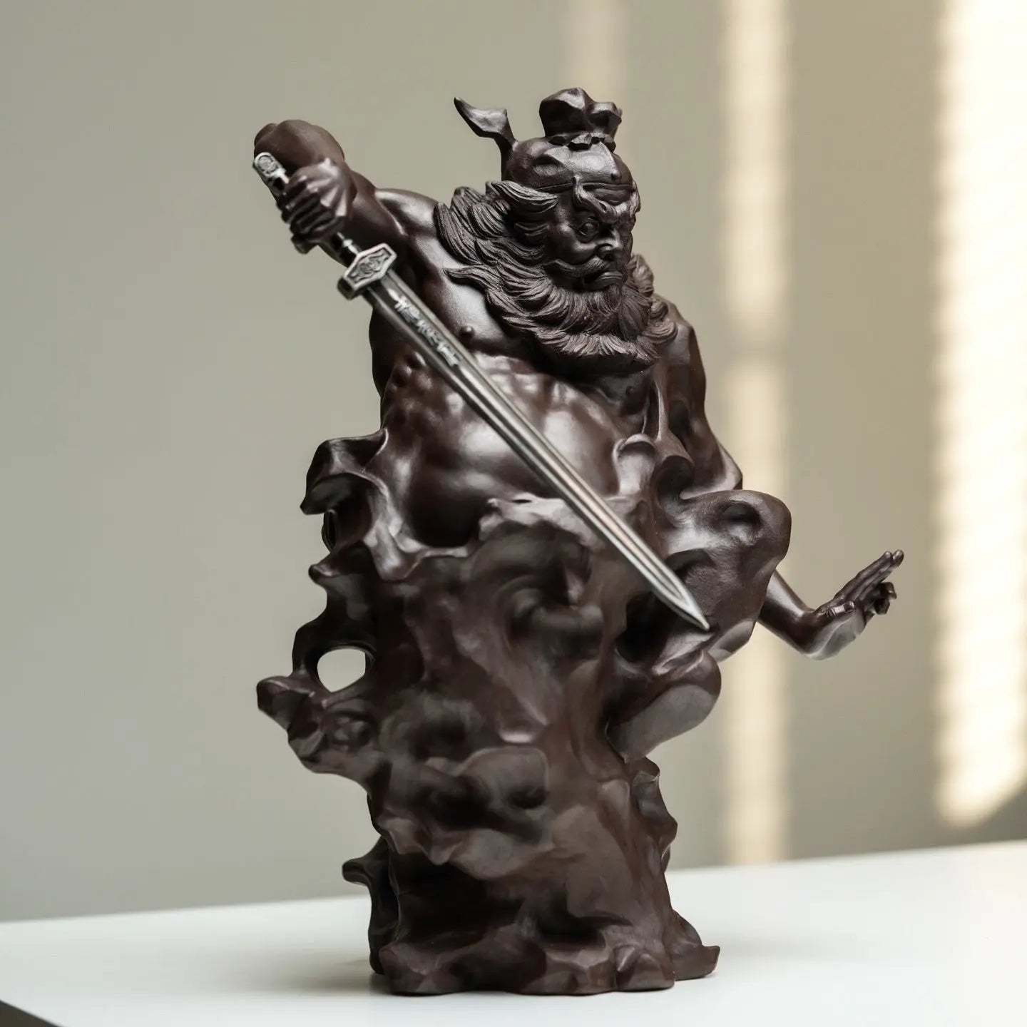 Zhong Kui - Zisha Sculpture 江苏宜兴