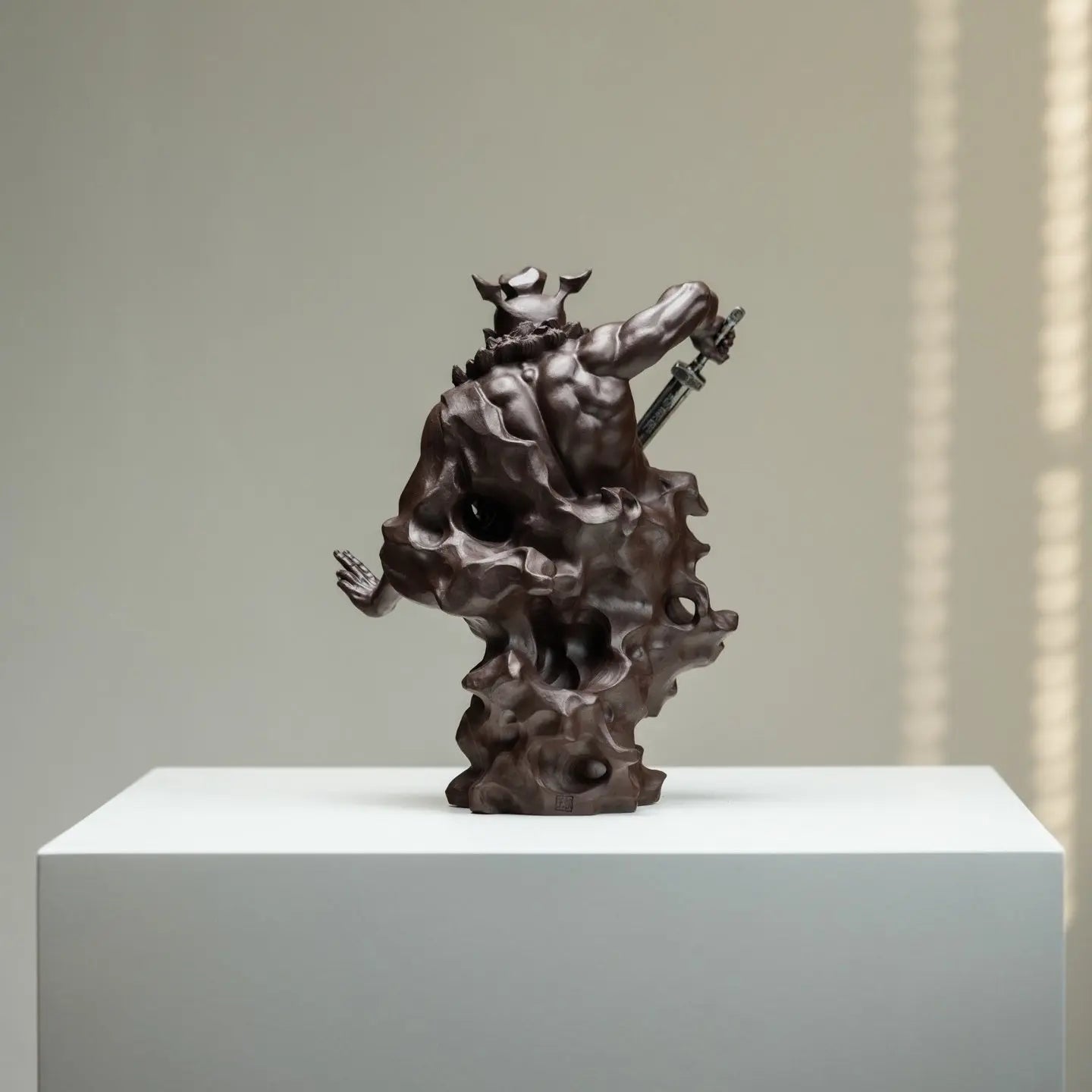 Zhong Kui - Zisha Sculpture 江苏宜兴