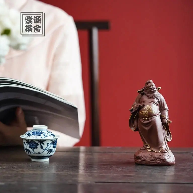 Zhong Kui - Zisha Sculpture 江苏宜兴