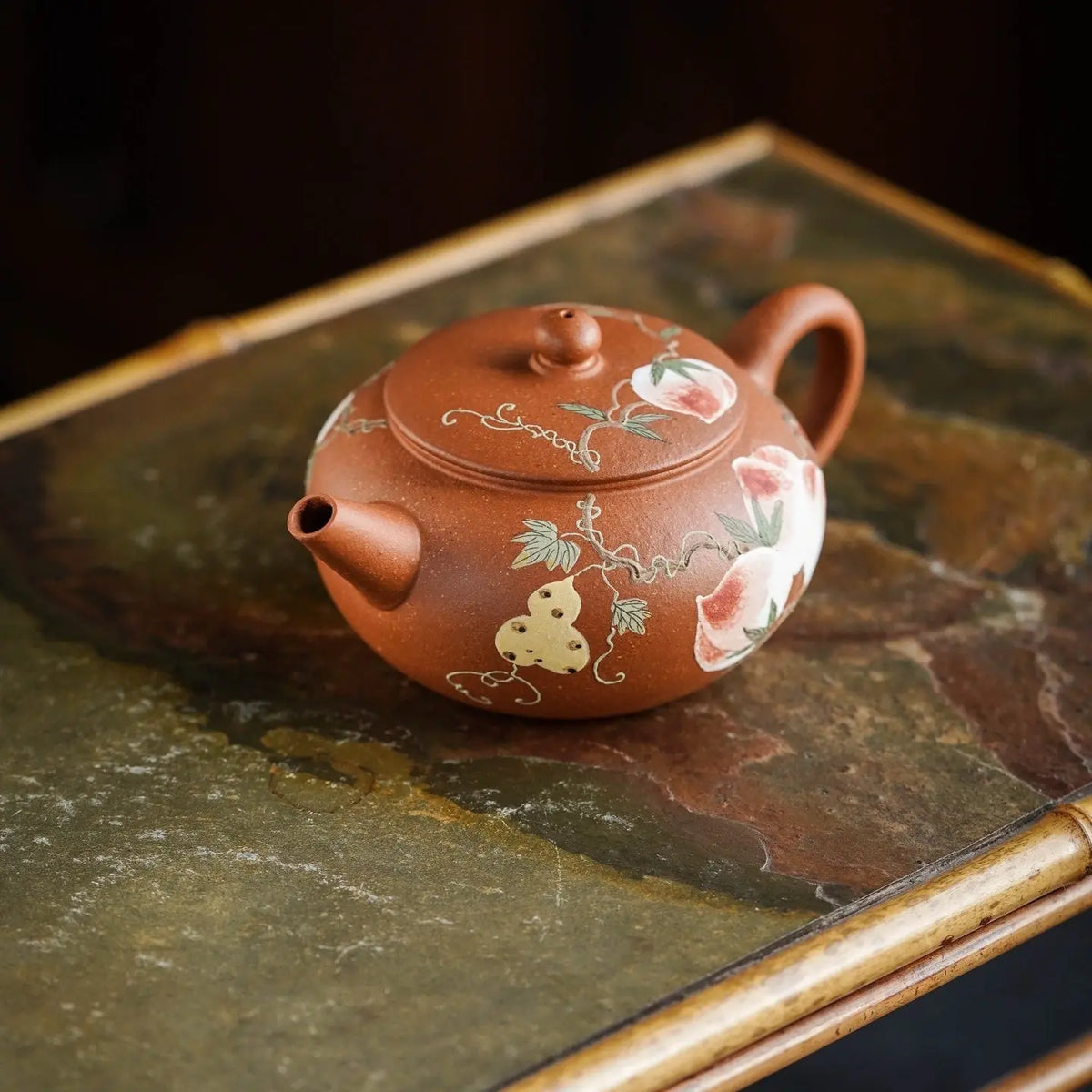 Zhou Yuan Shui Ping 160cc - Yixing Handmade Teapot 江苏宜兴