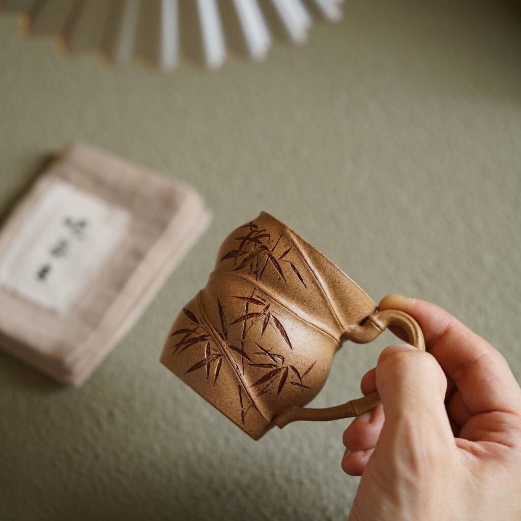 Zhu Bao Ping An 130cc - Yixing Handmade Teacup 江苏宜兴