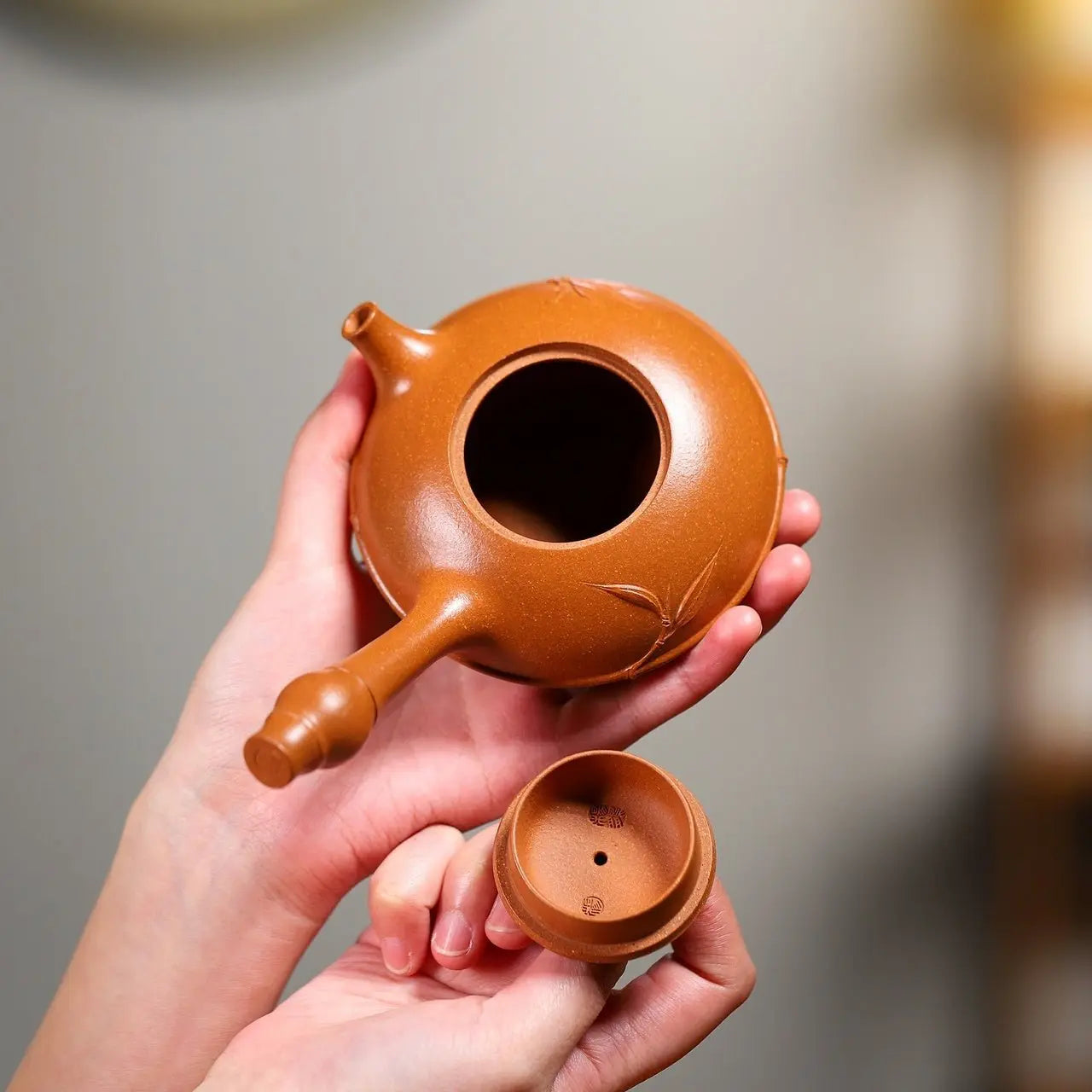 Zhu Bao Ping An 200cc - Yixing Handmade Teapot 江苏宜兴