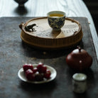 Zhu Bao Ping An - Dry Bubble Tray 江苏宜兴