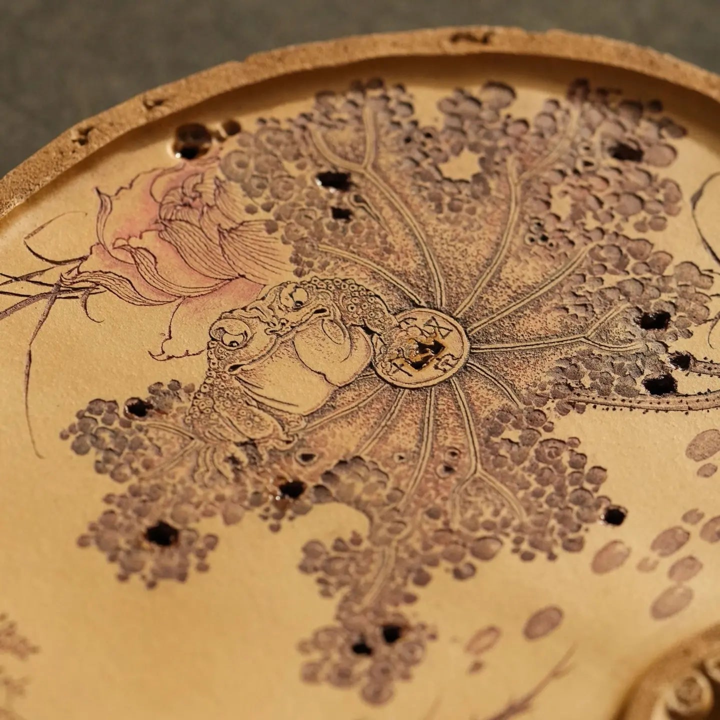 Zhu Bao Ping An - Dry Bubble Tray 江苏宜兴