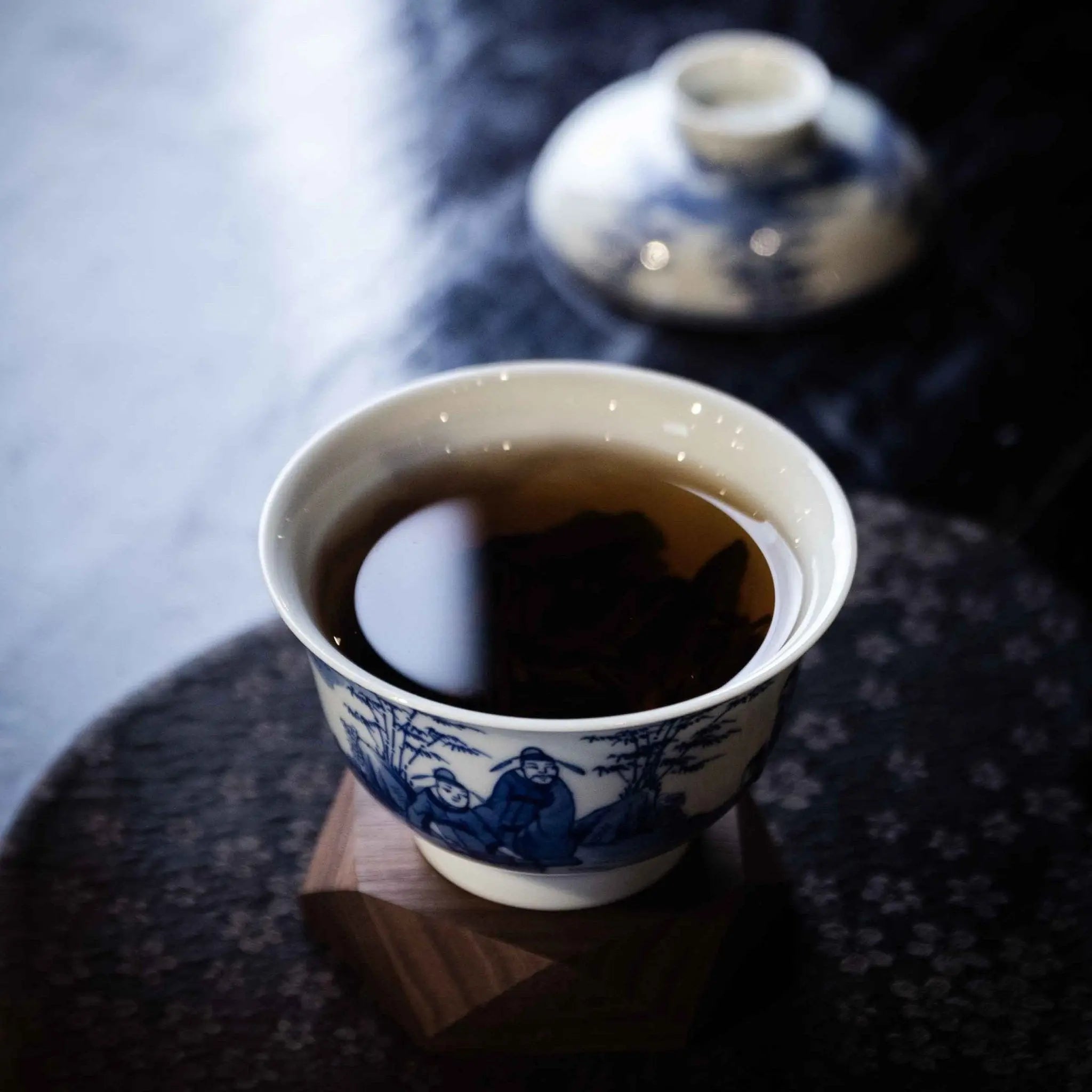 Zhu Lin Qi Xian 160cc - Jing De Zhen Porcelain Gaiwan zycs_China