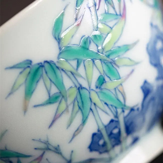 Zhu Shi - Jing De Zhen Porcelain Teacup zycschina