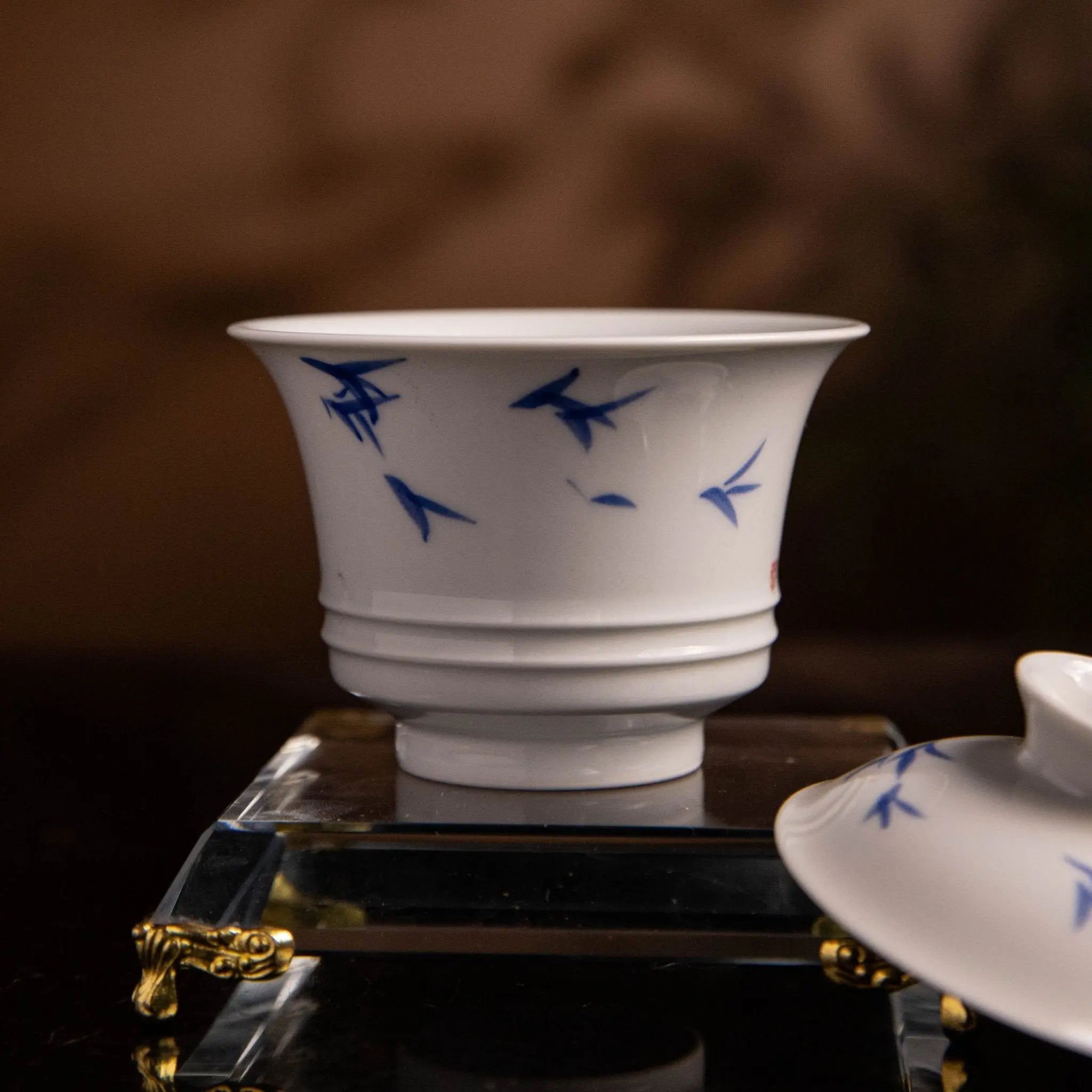 Zhu Wen 125cc - Jing De Zhen Porcelain Gaiwan zycschina