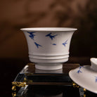 Zhu Wen 125cc - Jing De Zhen Porcelain Gaiwan zycschina