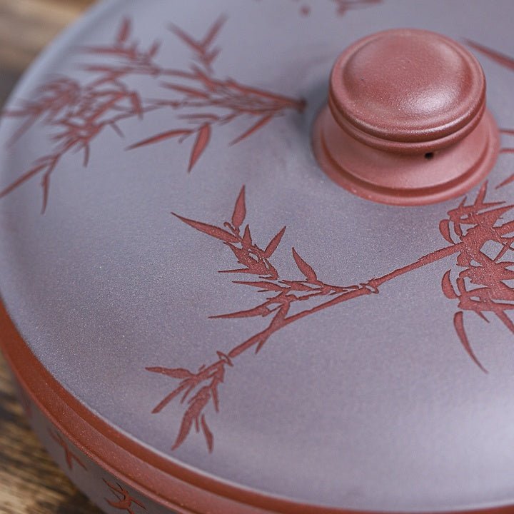 Zhu Ying Qing Feng - Yixing Handmade Zisha Teacan zycs_China