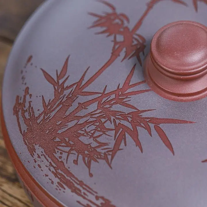 Zhu Ying Qing Feng - Yixing Handmade Zisha Teacan zycs_China