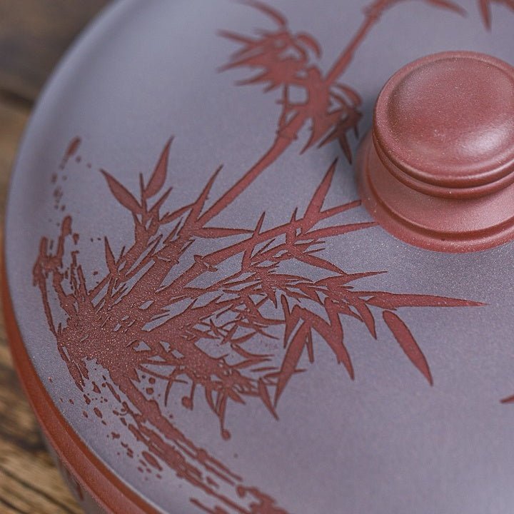 Zhu Ying Qing Feng - Yixing Handmade Zisha Teacan zycs_China