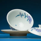 Zi Teng Hua 100cc - Jing De Zhen Porcelain Gaiwan zycschina