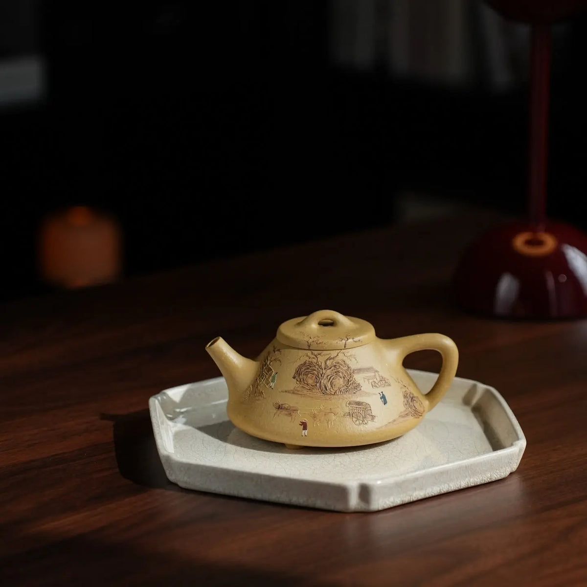 Zi Ye Piao 200cc - Yixing Handmade Teapot 江苏宜兴