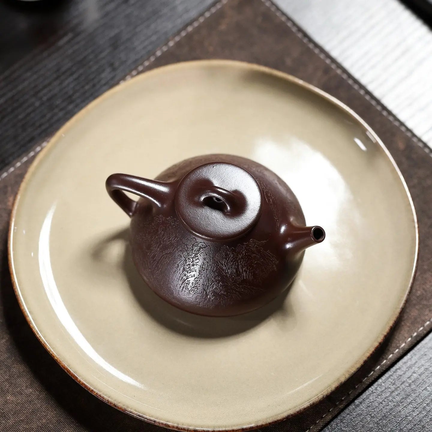 Zi Ye Shi Piao 140cc - Yixing Handmade Teapot 江苏宜兴