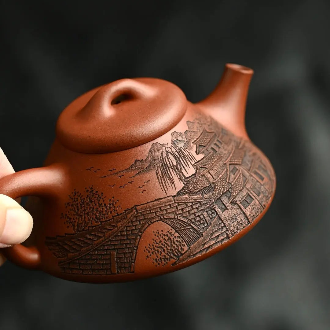 Zi Ye Shi Piao 140cc - Yixing Handmade Teapot 江苏宜兴