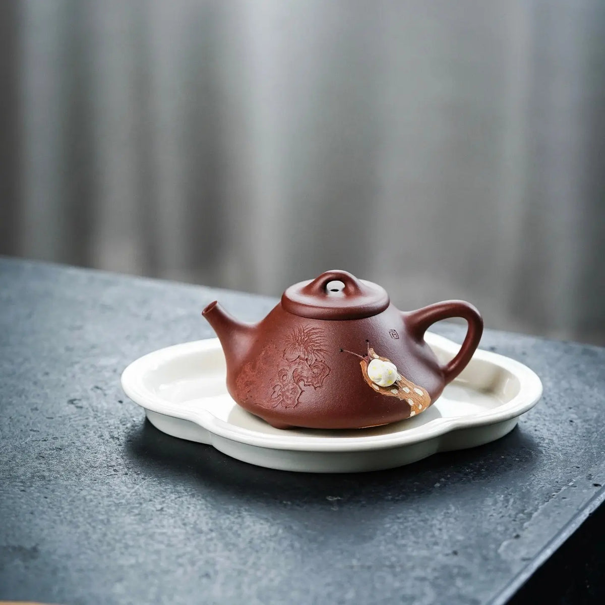 Zi Ye Shi Piao 150cc - Yixing Handmade Teapot 江苏宜兴