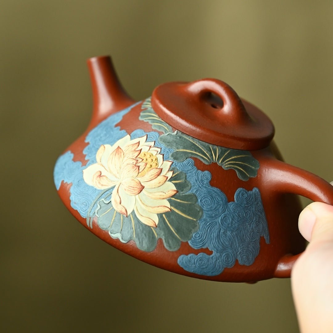 Zi Ye Shi Piao 200cc - Yixing Handmade Teapot 江苏宜兴