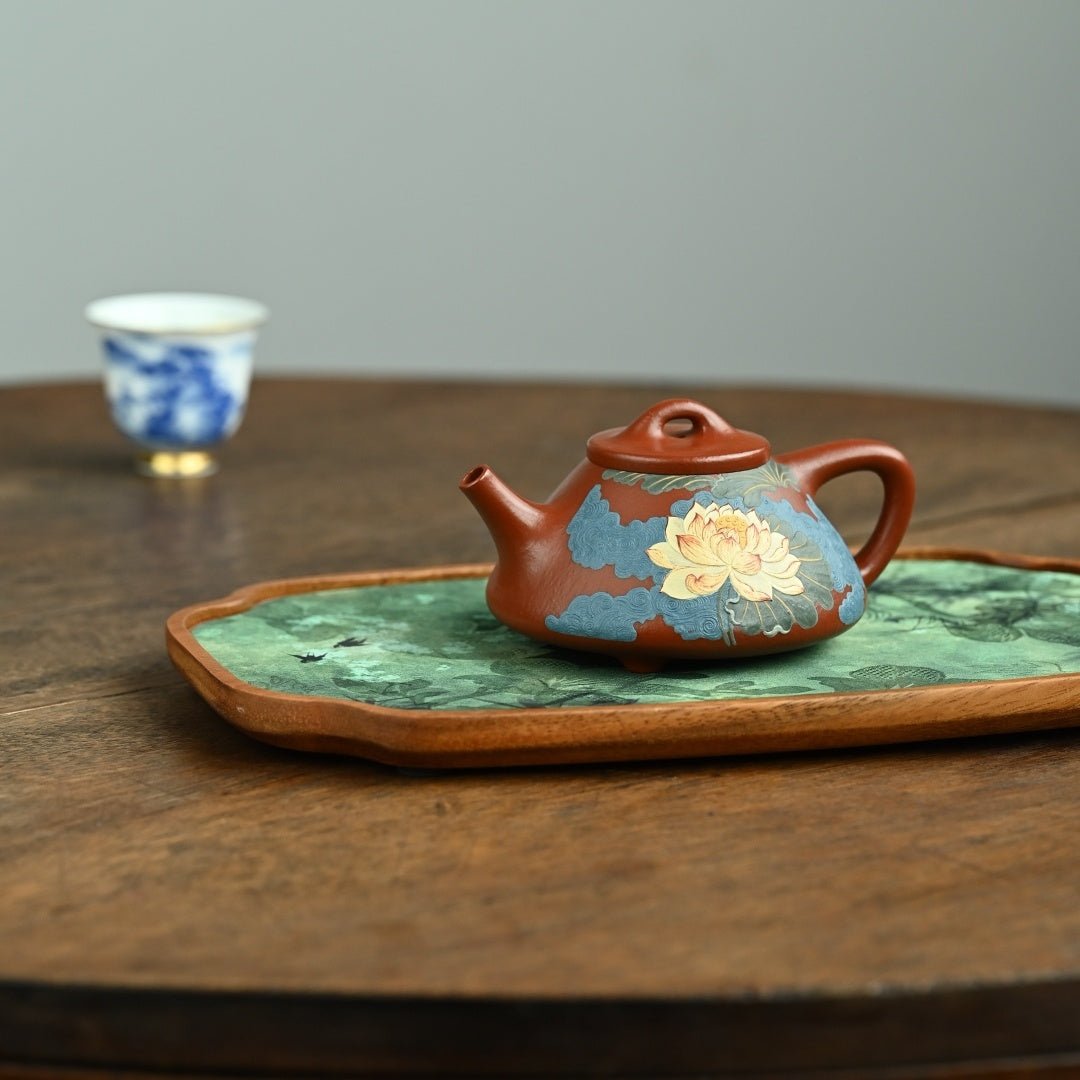 Zi Ye Shi Piao 200cc - Yixing Handmade Teapot 江苏宜兴