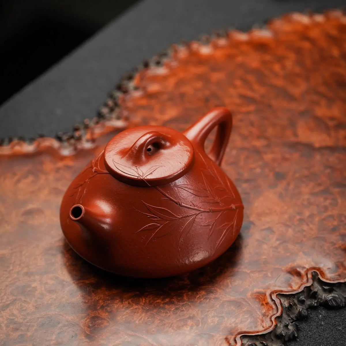 Zi Ye Shi Piao 200cc - Yixing Handmade Teapot 江苏宜兴