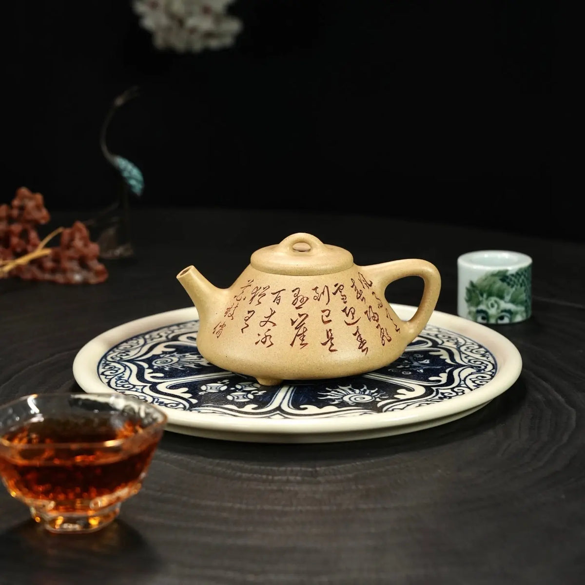 Zi Ye Shi Piao 200cc - Yixing Handmade Teapot 江苏宜兴