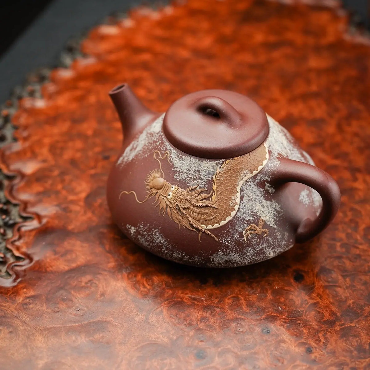 Zi Ye Shi Piao 220cc - Yixing Handmade Teapot 江苏宜兴