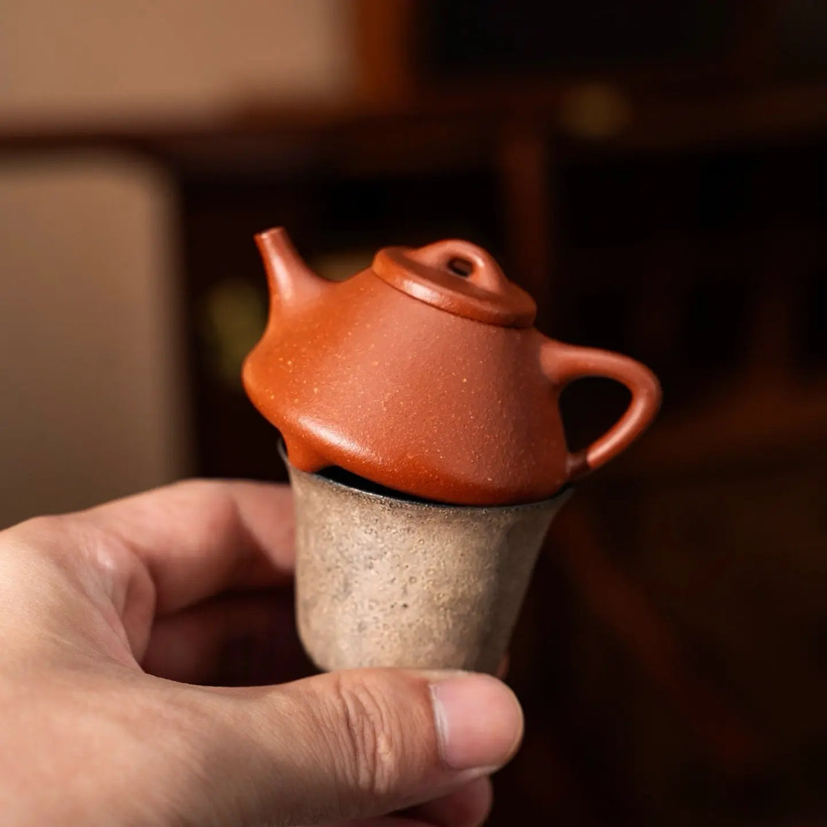 Zi Ye Shi Piao 35cc - Yixing Handmade Teapot 江苏宜兴