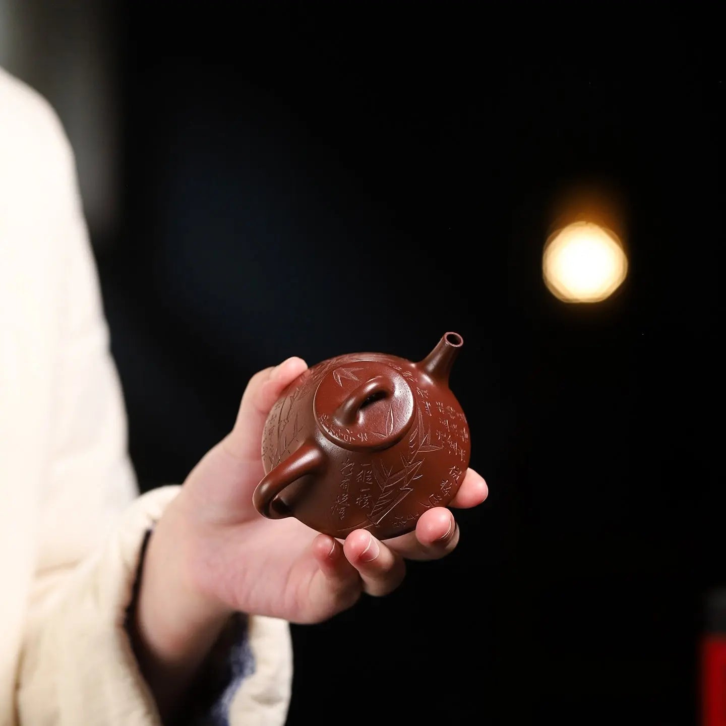 Zi Ye Shi Piao 90cc - Yixing Handmade Teapot 江苏宜兴