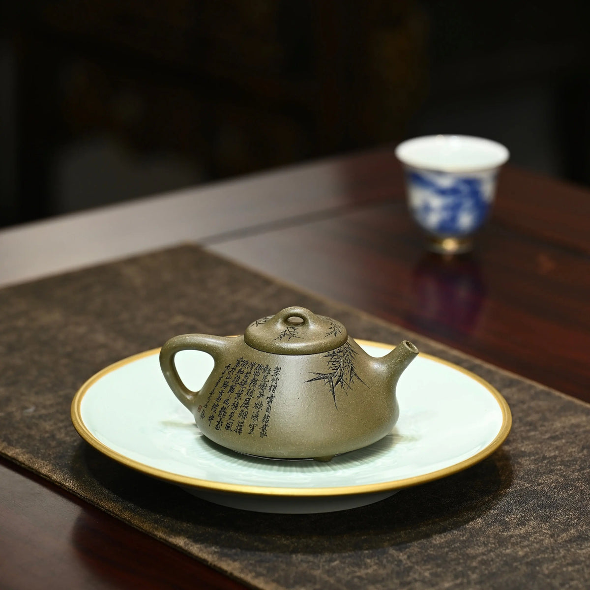 Zi Ye Shi Piao - Yixing Handmade Teapot 江苏宜兴