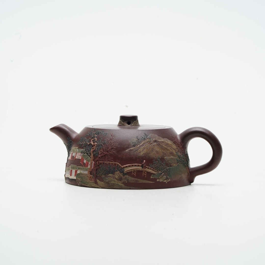 Ai Jing Lan 150cc - Yixing Handmade Teapot - zycs_China - tea - teapot