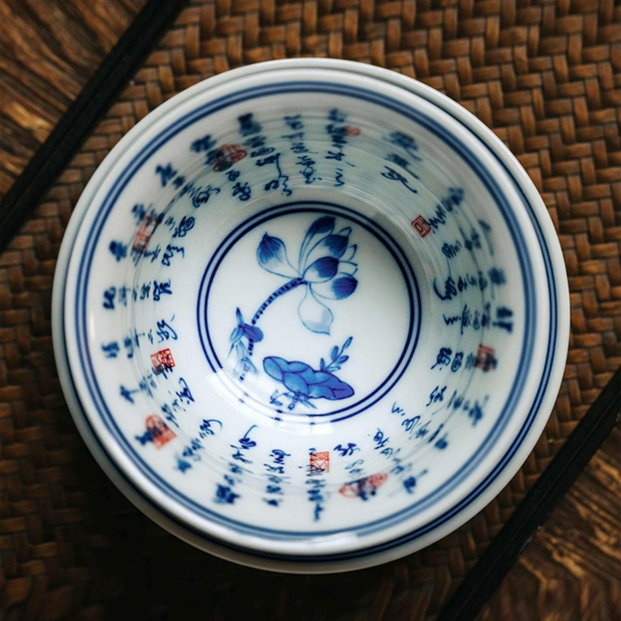 Ai Lian Shuo - Jing De Zhen Porcelain Gaiwan - zycs_China
