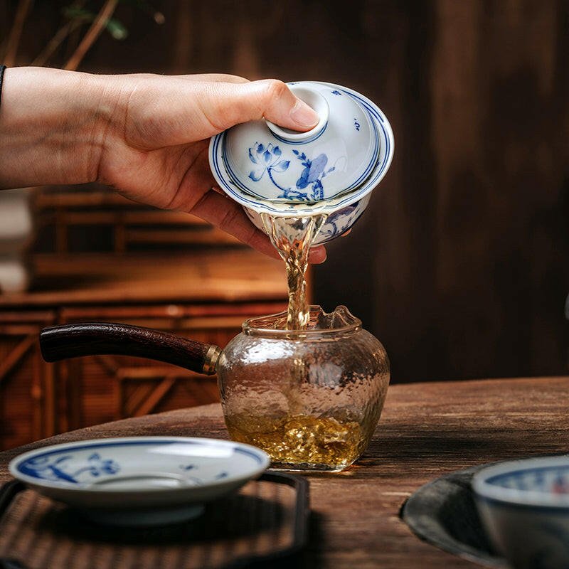 Ai Lian Shuo - Jing De Zhen Porcelain Gaiwan - zycs_China