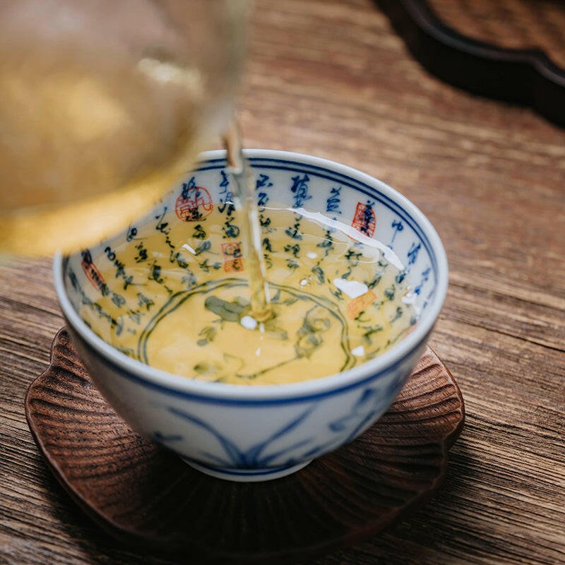 Ai Lian Shuo - Jing De Zhen Porcelain Teacup - zycs_China