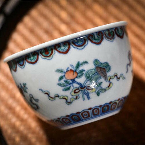 An Ba Xian - Jing De Zhen Porcelain Teacup - zycs_China